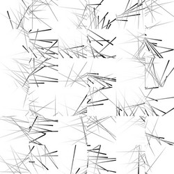 abstract pattern with straight random lines vector image