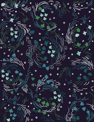abstract pattern composed using curved lines vector image