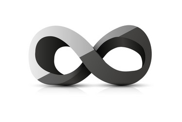 Infinity symbol vector