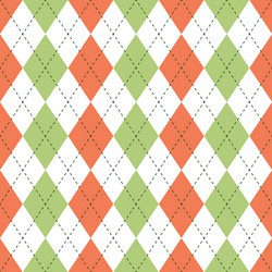 Seamless argyle plaid blue pattern diamond check Vector Image
