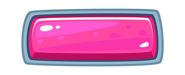 rectangle web game button vector image