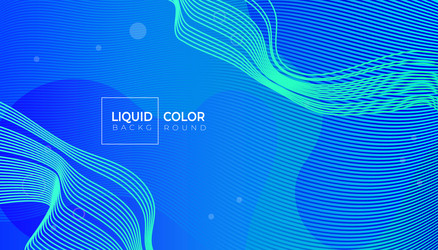 fluid shapes composition for web vector image