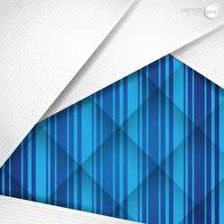 abstract background with white paper layers vector image