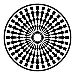 Abstract Circular Arrows vector image