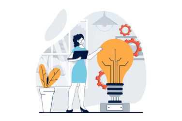 Data Science Innovation Concept vector image