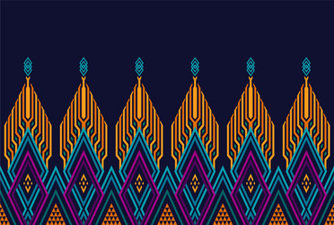 seamless pattern repeating design vector image