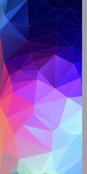 vertical triangle bright color background vector image