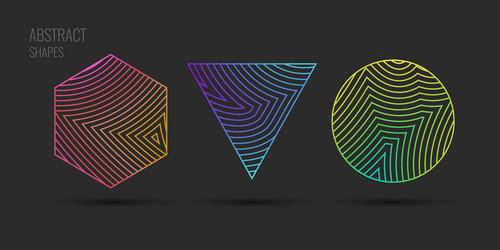 abstract background with dynamic waves vector image