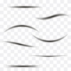 transparent paper with realistic shadow effect vector image