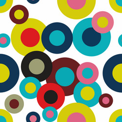 seamless pattern abstract psychedelic art vector image