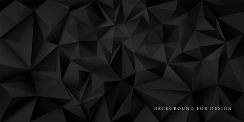 Dark Geometric Abstract Background vector image