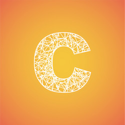 net font from a typeset vector image