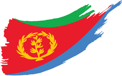 Eritrea flag vector