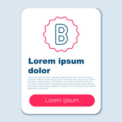 line exam paper with incorrect answers survey icon vector image