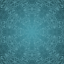 abstract pattern in cyan vector