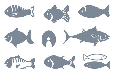 fishes Vector Image