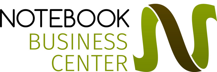 business center sign vector