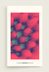 abstract background dynamic effect cover design vector image