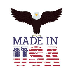 usa emblematic seal design Vector Image