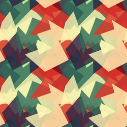 abstract triangle seamless pattern irregular vector