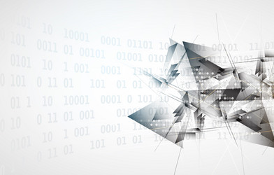 abstract digital web site header banner background vector image