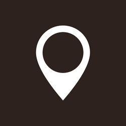 Map Pointer Icon vector image