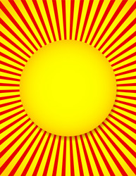 Abstract sun background Royalty Free Vector Image
