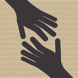 help and support editable vector image