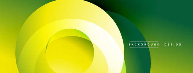 background design with overlapping circular vector image