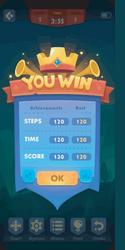Level Button Game UI Pop-up Icons vector image