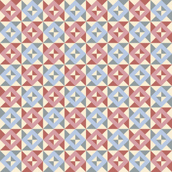 retro geometric seamless pattern background vector image