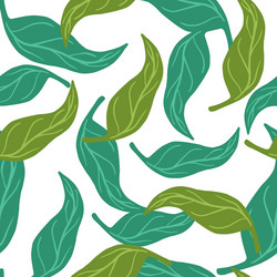 isolated abstract seamless pattern with random vector image