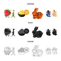 isolated object of test and synthetic icon vector image