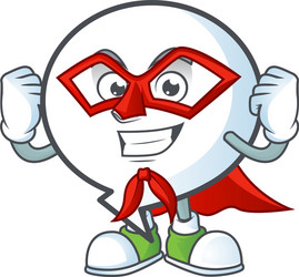 super hero pattern circle bubble with character vector image