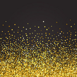 abstract pattern of random falling stars vector image