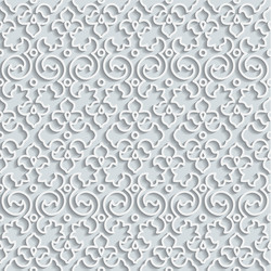 seamless pattern background curl decoration vector image