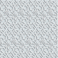 Seamless pattern background curl decoration vector