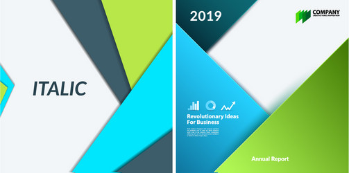 set material design of abstract elements vector image
