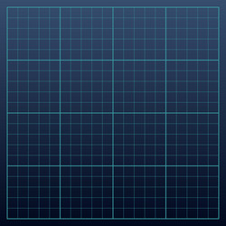 hud grid game panel graph with dots lines vector image