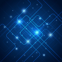 Abstract Circuit Technology vector image