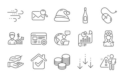 lightweight report document and business growth vector image