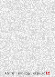 gray pixel vertical background a4 format vector image