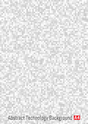 gray pixel vertical background a4 format vector