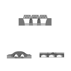 isolated object design and construct logo vector image
