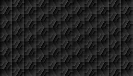 abstract black geometric background pattern design vector image