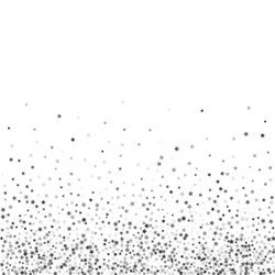 abstract pattern of random falling stars vector image