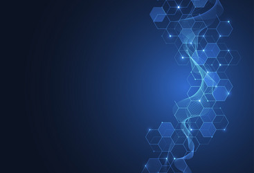 abstract science template background technology vector image