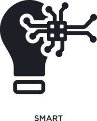 smart isolated icon simple element from vector image