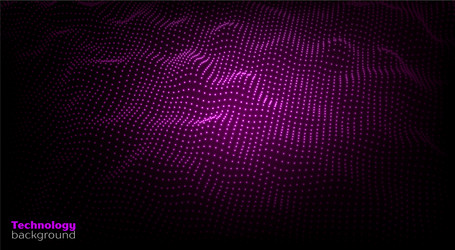 abstract particle wave vector image