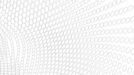 wireframe landscape on white background abstract vector